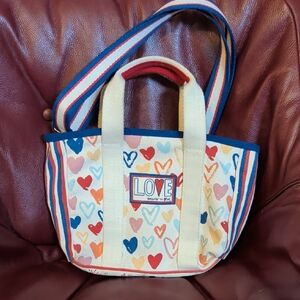 Brighton Multicolor Heart Tote Bag